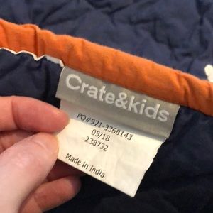 EUC boys bedding set from Crate and Kids Solar system pattern. Matching shams